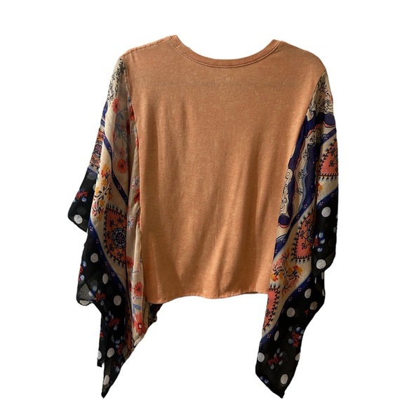 Rolling Stones Graphic Short Sleeve Top - Tan - Picture 3 of 3